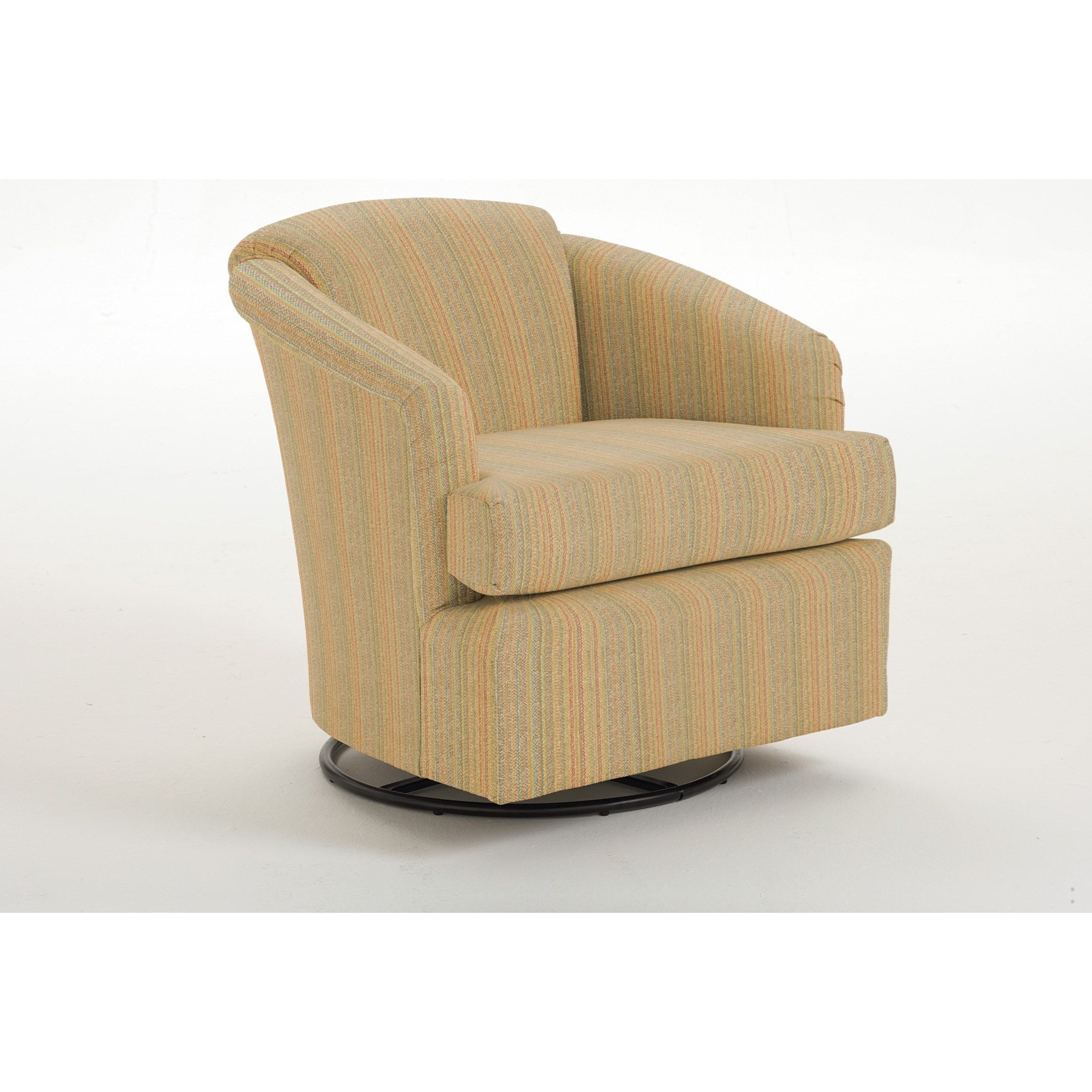Best Home Furnishings Swivel Barrel Chairs 25671 Cass Swivel Barrel